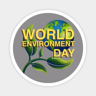 world environment day Magnet